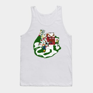 Snowman Tank Top